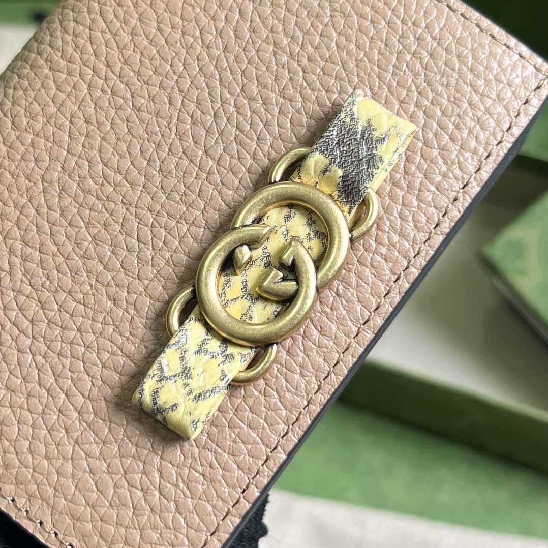 Gucci Wallet With Interlocking G Python Bow - DopestKickz