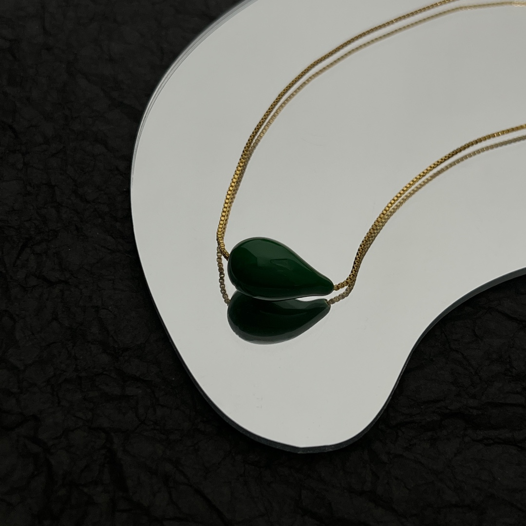 Bottega Veneta Drop Necklace - DopestKickz