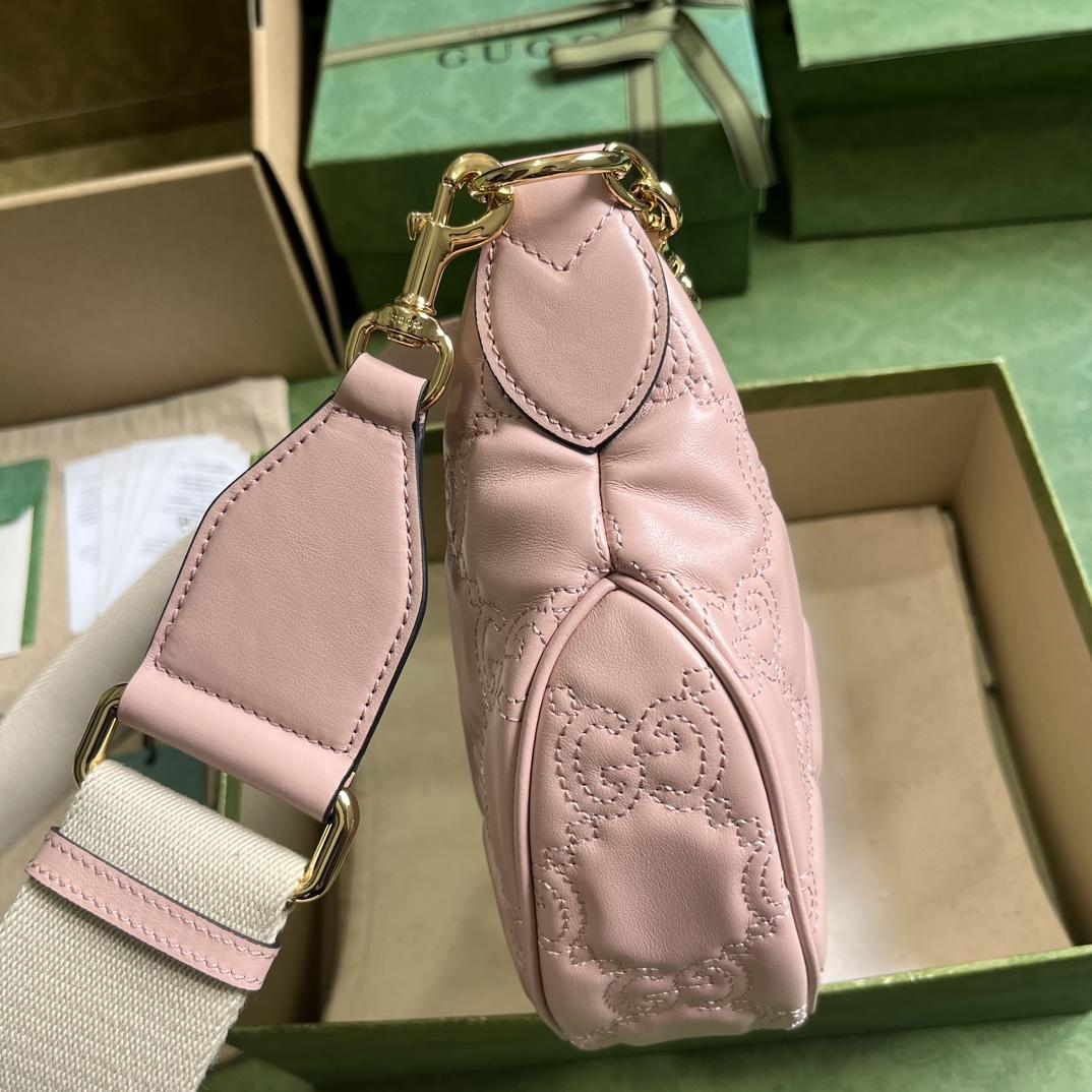 Gucci GG Matelasse Small Shoulder Bag(27x 18x 7cm) - DopestKickz