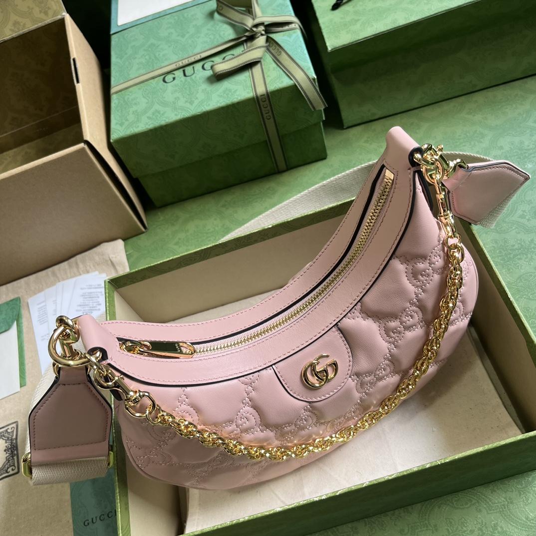 Gucci GG Matelasse Small Shoulder Bag(27x 18x 7cm) - DopestKickz