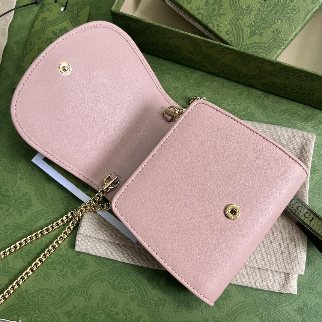 Gucci Blondie Medium Chain Wallet(12.5-11-2.5cm) - DopestKickz