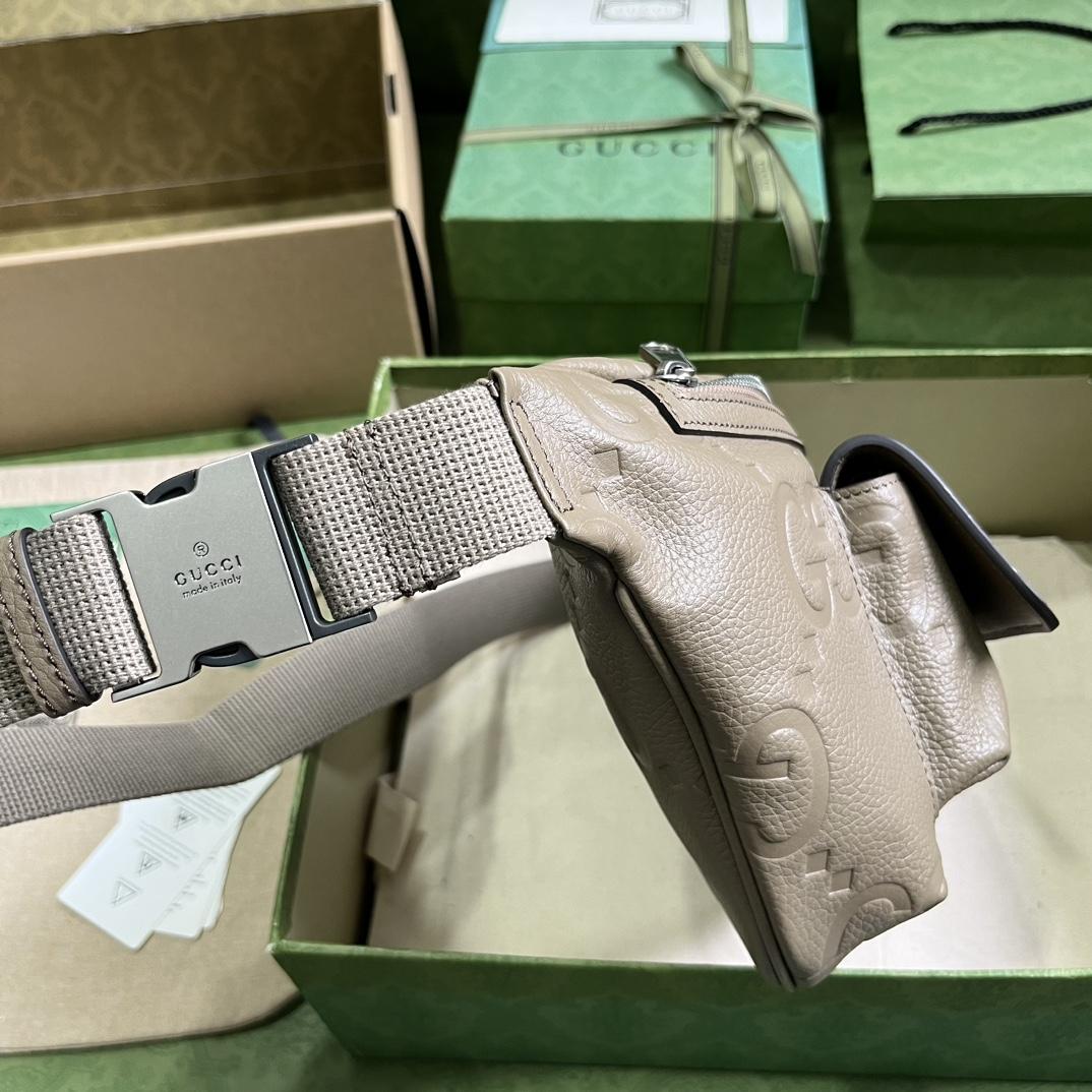Gucci Jumbo GG Belt Bag(28x 18x 8cm) - DopestKickz