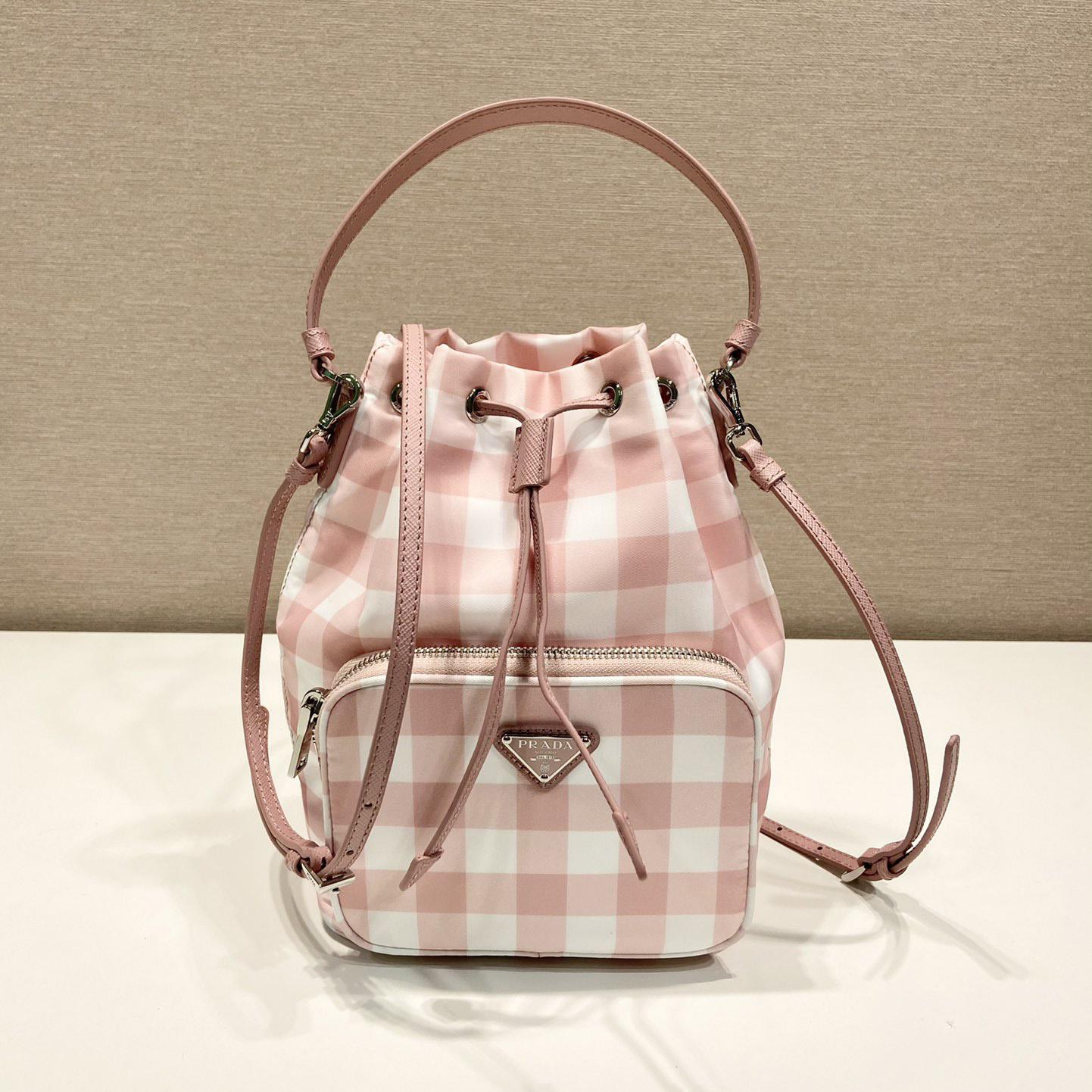 Prada Duet printed Re-Nylon bag - DopestKickz