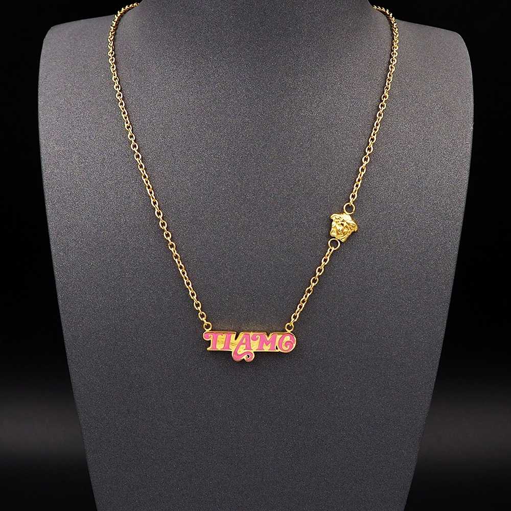 Versace  "Ti Amo" Necklace - DopestKickz
