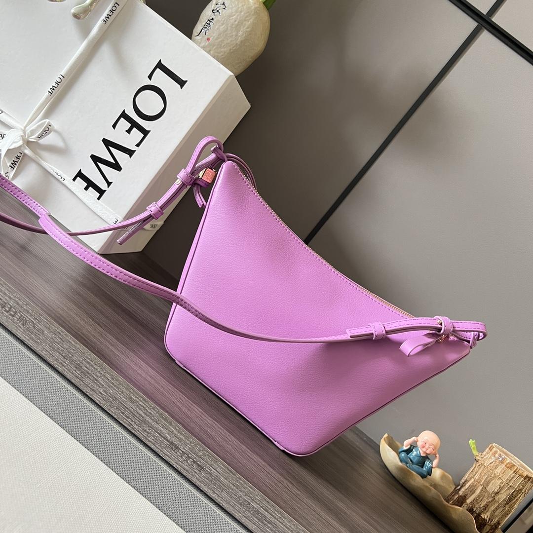 Loewe Mini Hammock Hobo Bag In Classic Calfskin - DopestKickz