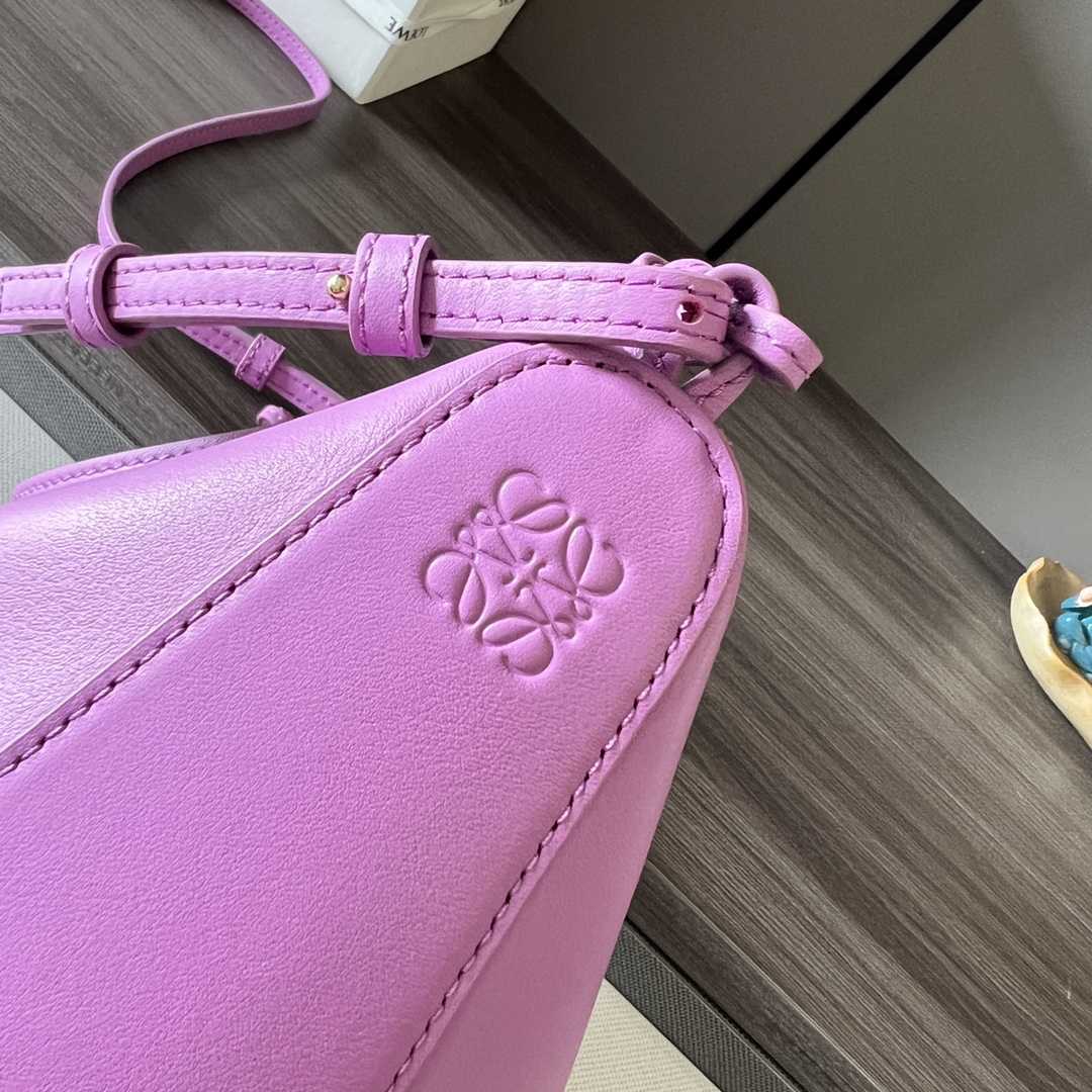 Loewe Mini Hammock Hobo Bag In Classic Calfskin - DopestKickz