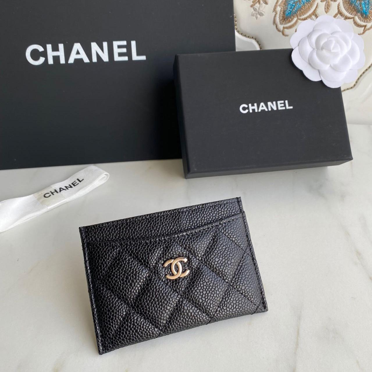 Chanel Classic Card Holder - DopestKickz