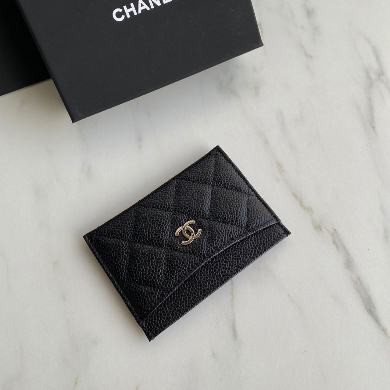 Chanel Classic Card Holder - DopestKickz