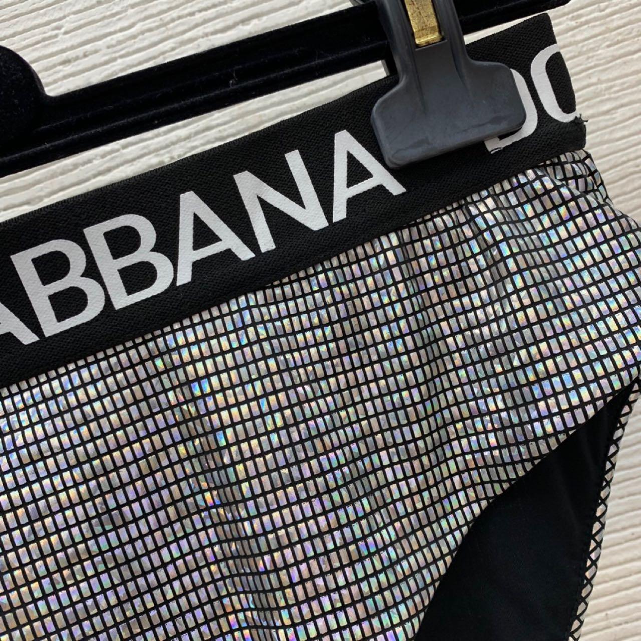 Dolce & Gabbana Crystal mesh triangle Bra & Briefs  - DopestKickz