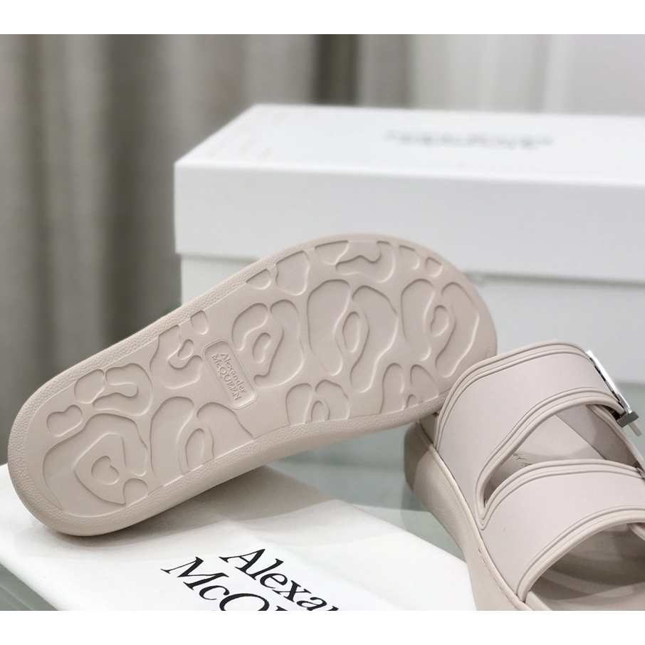 Alexander Mqueen Women's Hybrid Slide In Tea Rose - DopestKickz
