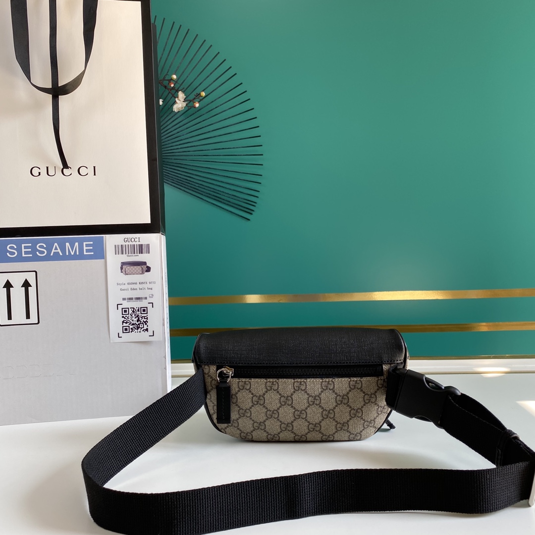 Gucci GG Supreme Monogram Belt Bag (23-11.5-7.5cm) - DopestKickz