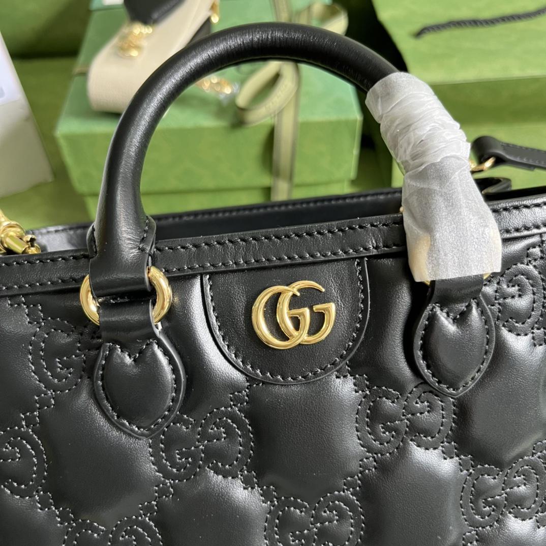 Gucci GG Matelasse MIni Top Handle Bag  (23x 22x 10cm) - DopestKickz