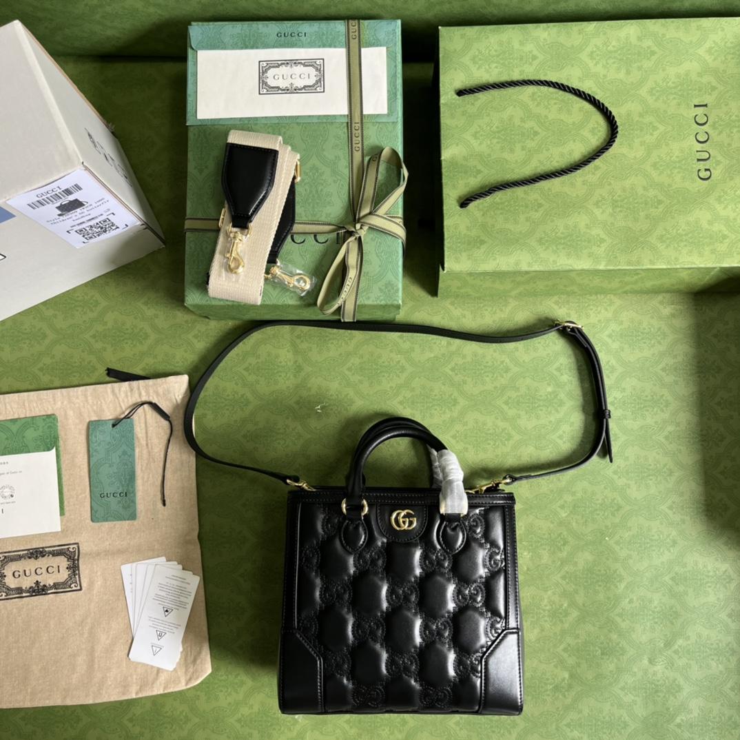 Gucci GG Matelasse MIni Top Handle Bag  (23x 22x 10cm) - DopestKickz