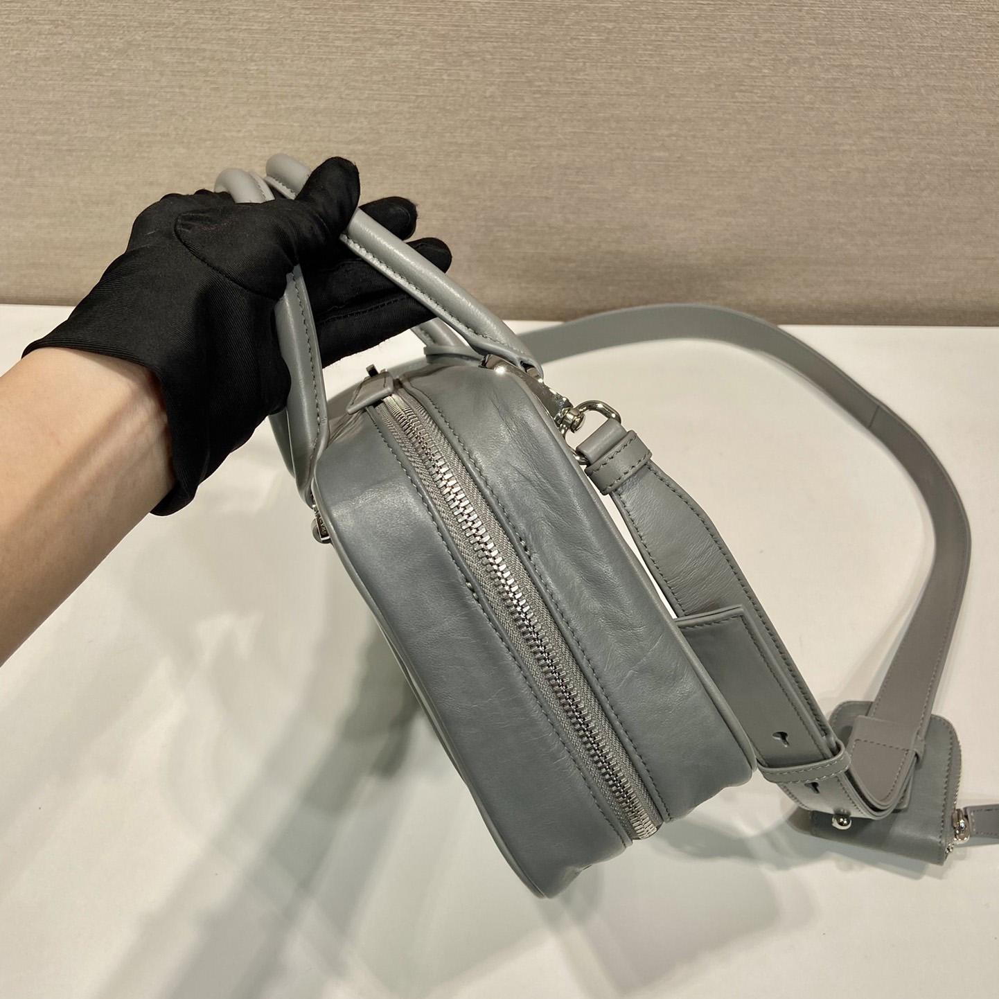 Prada Medium Antique Nappa Leather Top Handle Bag - DopestKickz