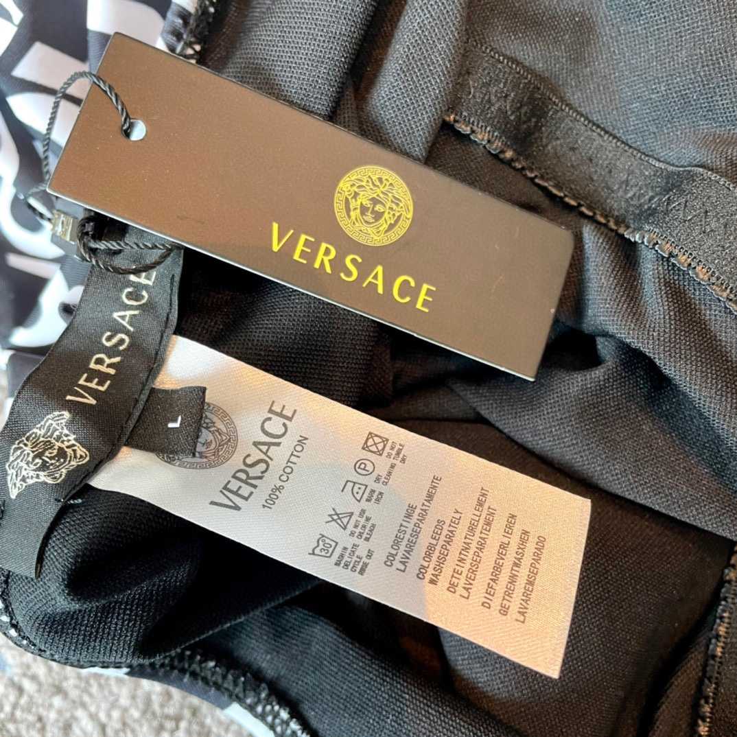 Versace Allover One-Piece Swimsuit - DopestKickz
