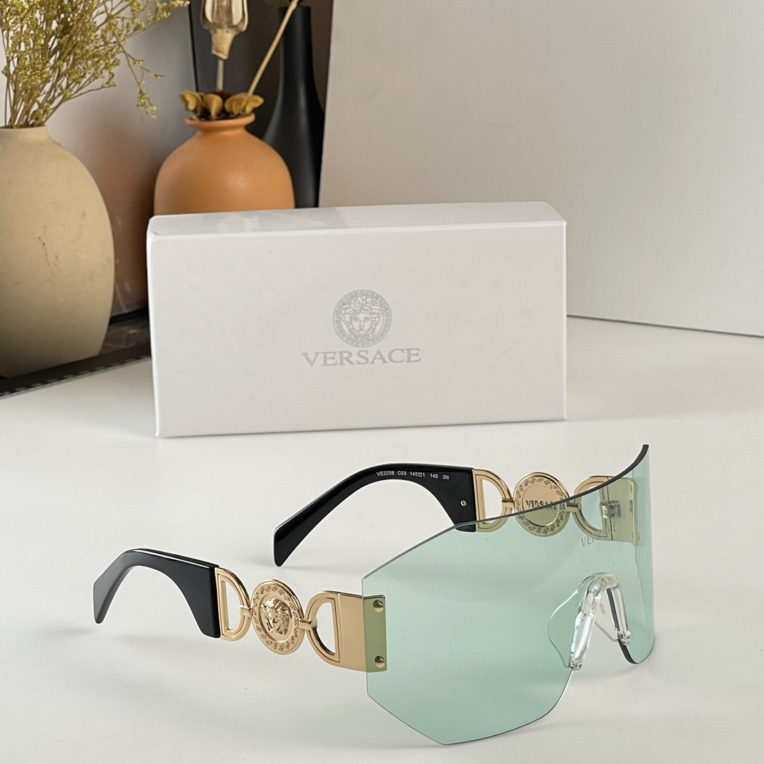 Versace Medusa Biggie Mask Sunglasses   VE2258 - DopestKickz
