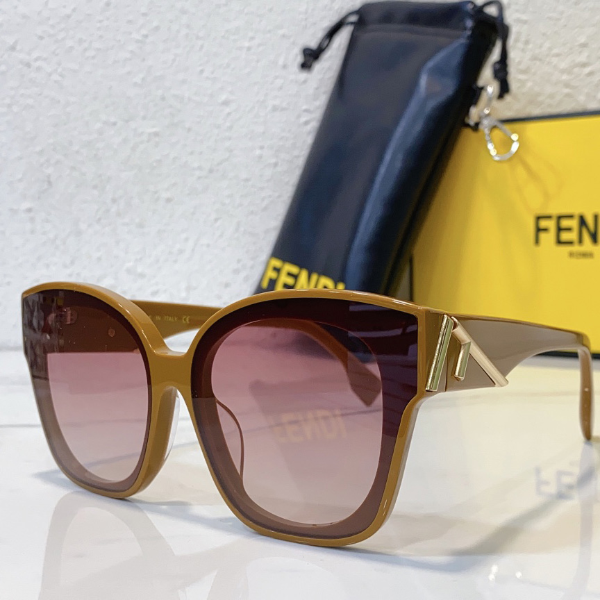 Fendi First Mint Caramel Acetate Sunglasses    FOL053V1 - DopestKickz