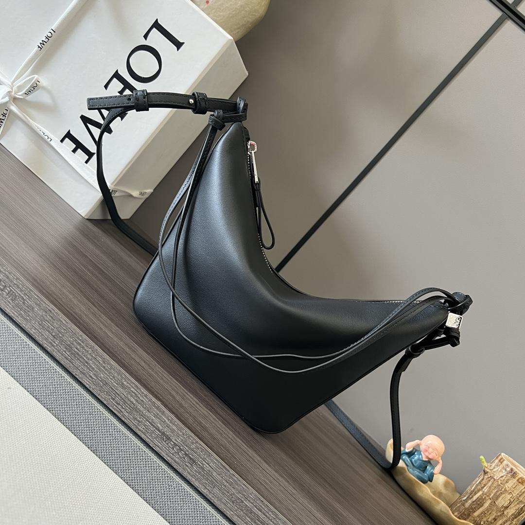 Loewe Mini Hammock Hobo Bag In Classic Calfskin - DopestKickz