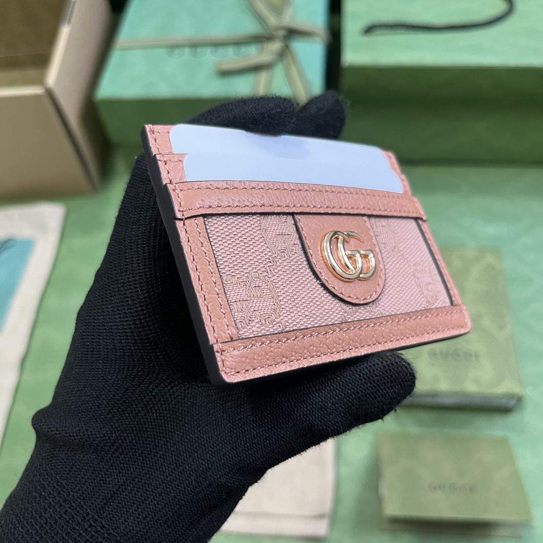 Gucci Ophidia GG Card Case(10-7.5CM) - DopestKickz