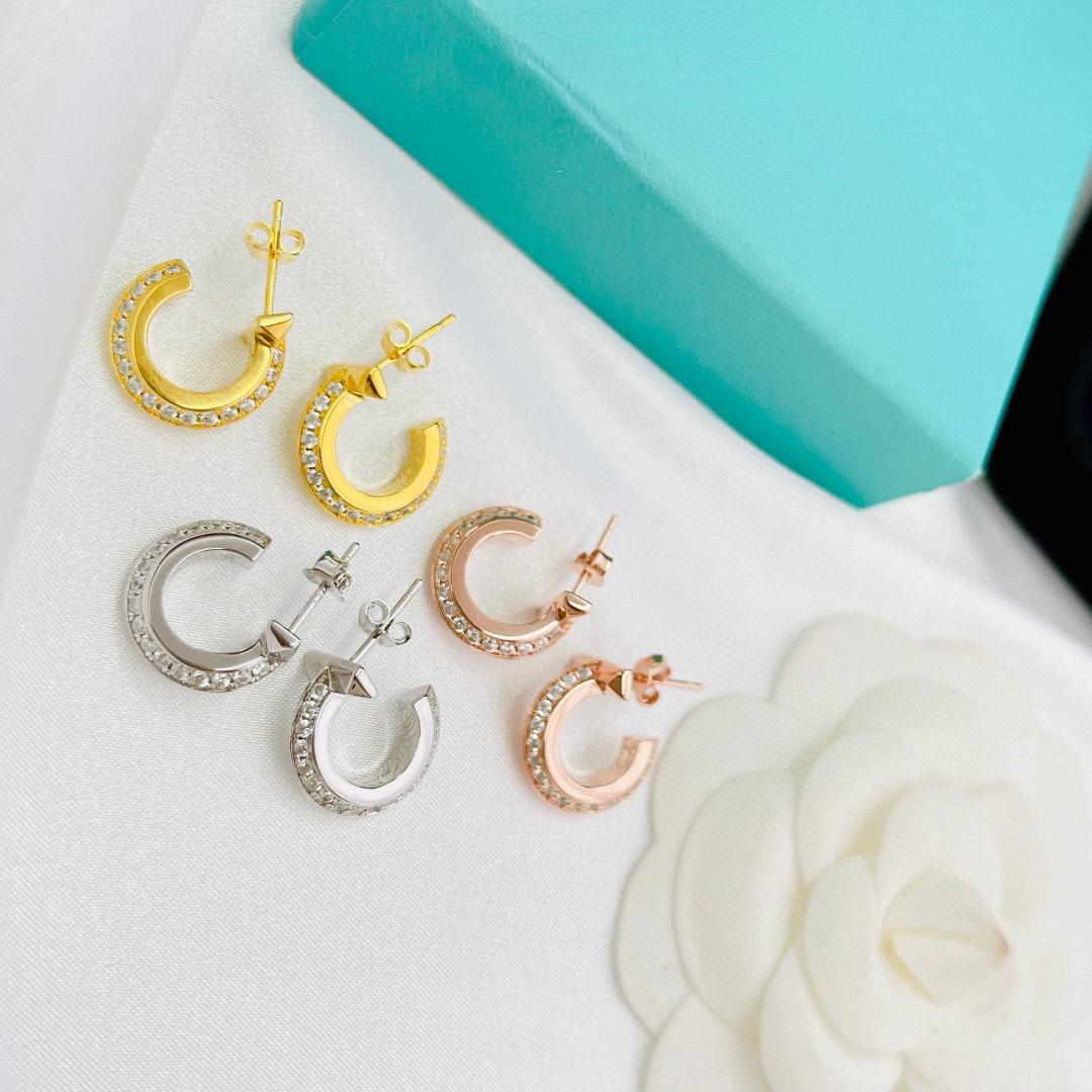 Tiffany&CO T1 Hoop Earrings - DopestKickz
