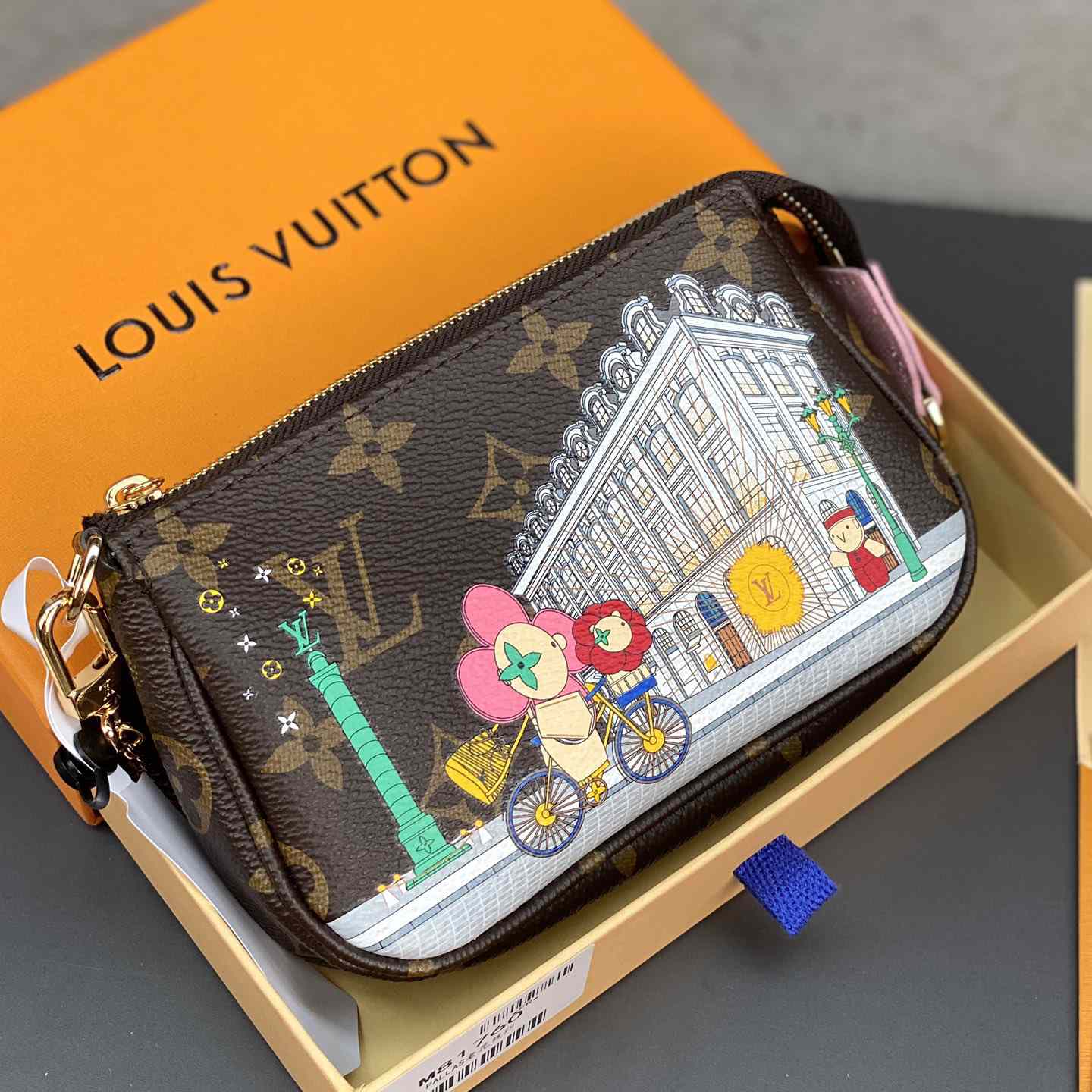 Louis Vuitton Mini Pochette Accessoires (15.5*10.5*4cm)  M81760 - DopestKickz