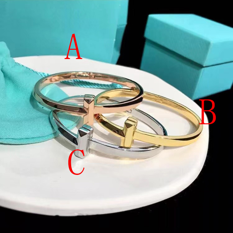 Tiffany&CO Tiffany T T1 Wide Hinged Bangle  - DopestKickz