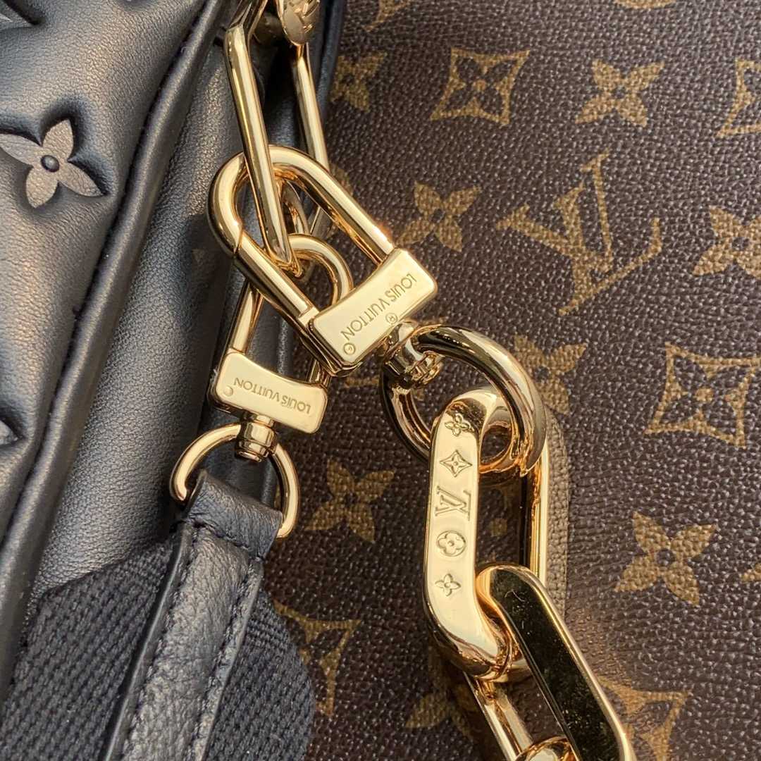 Louis Vuitton Coussin PM Black Lamb (34 x 24 x 12cm)    M57783 - DopestKickz