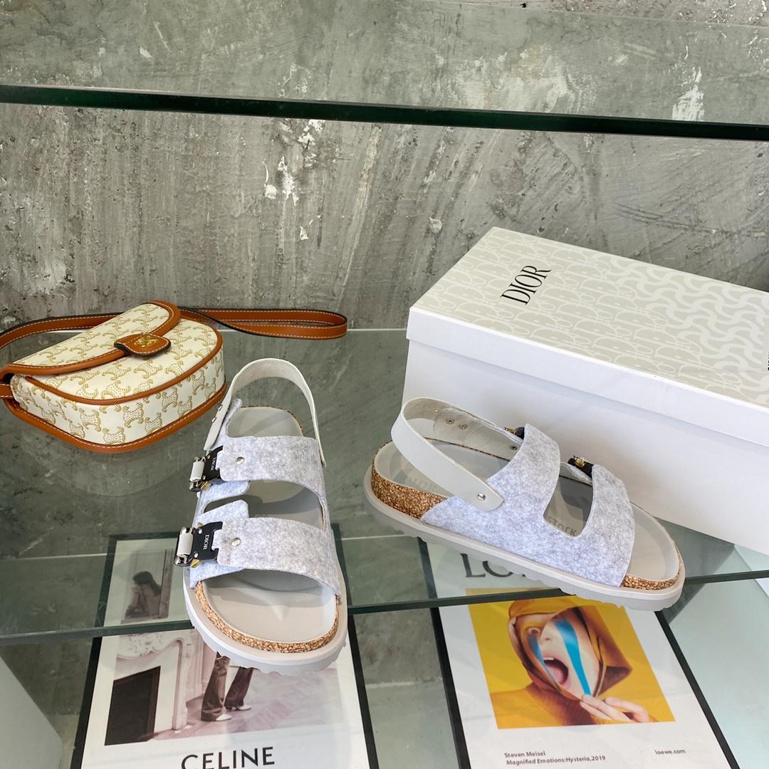 Dior by Birkenstock Milano Sandal - DopestKickz