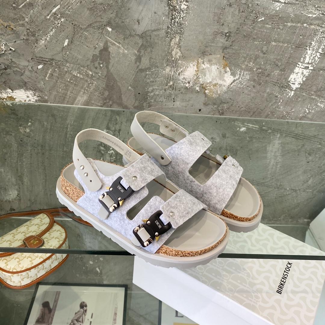 Dior by Birkenstock Milano Sandal - DopestKickz