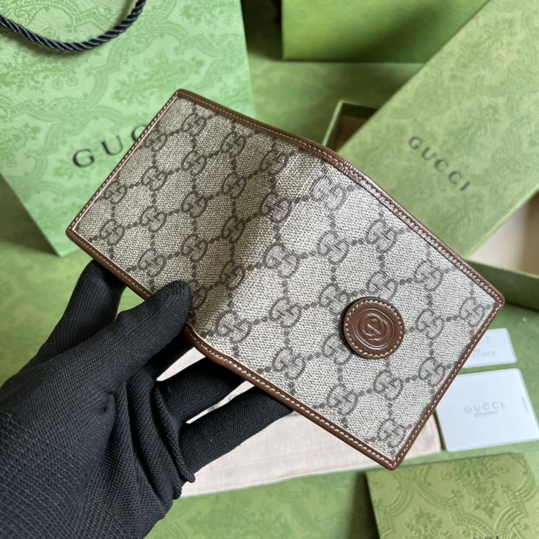 Gucci Wallet With Interlocking G - DopestKickz