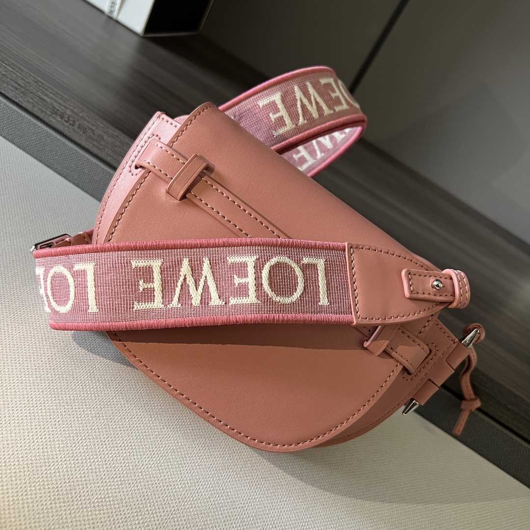 Loewe Mini Gate Dual Bag In Soft Calfskin And Jacquard - DopestKickz