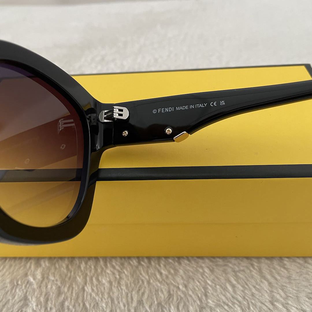 Fendi First Mint Black Acetate Sunglasses    FOL053V1 - DopestKickz