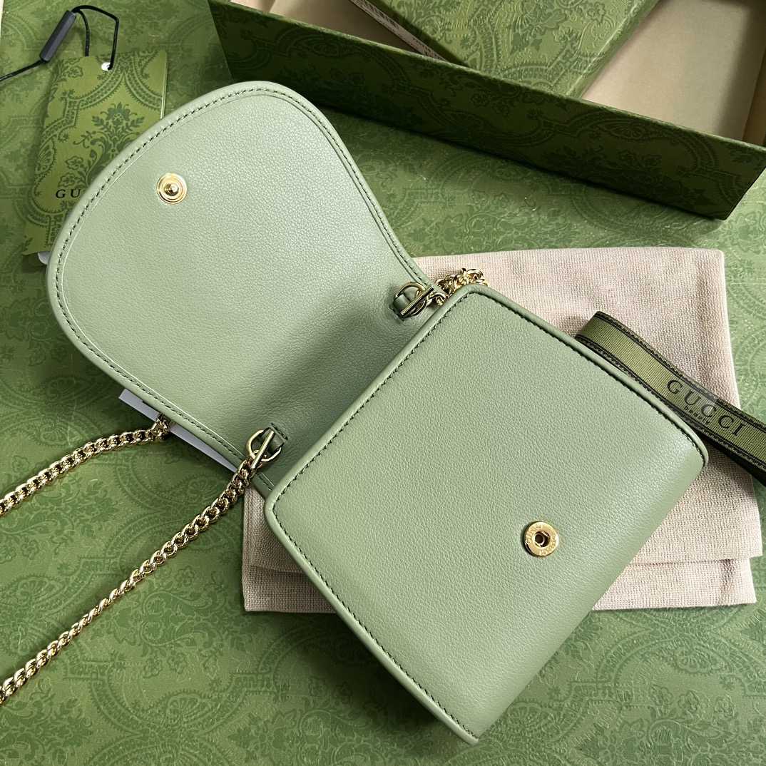 Gucci Blondie Medium Chain Wallet(12.5-11-2.5cm) - DopestKickz
