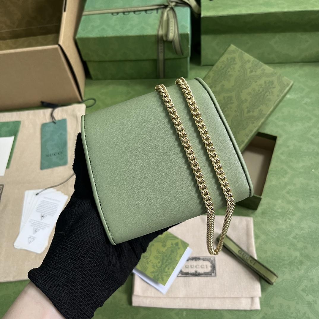 Gucci Blondie Medium Chain Wallet(12.5-11-2.5cm) - DopestKickz