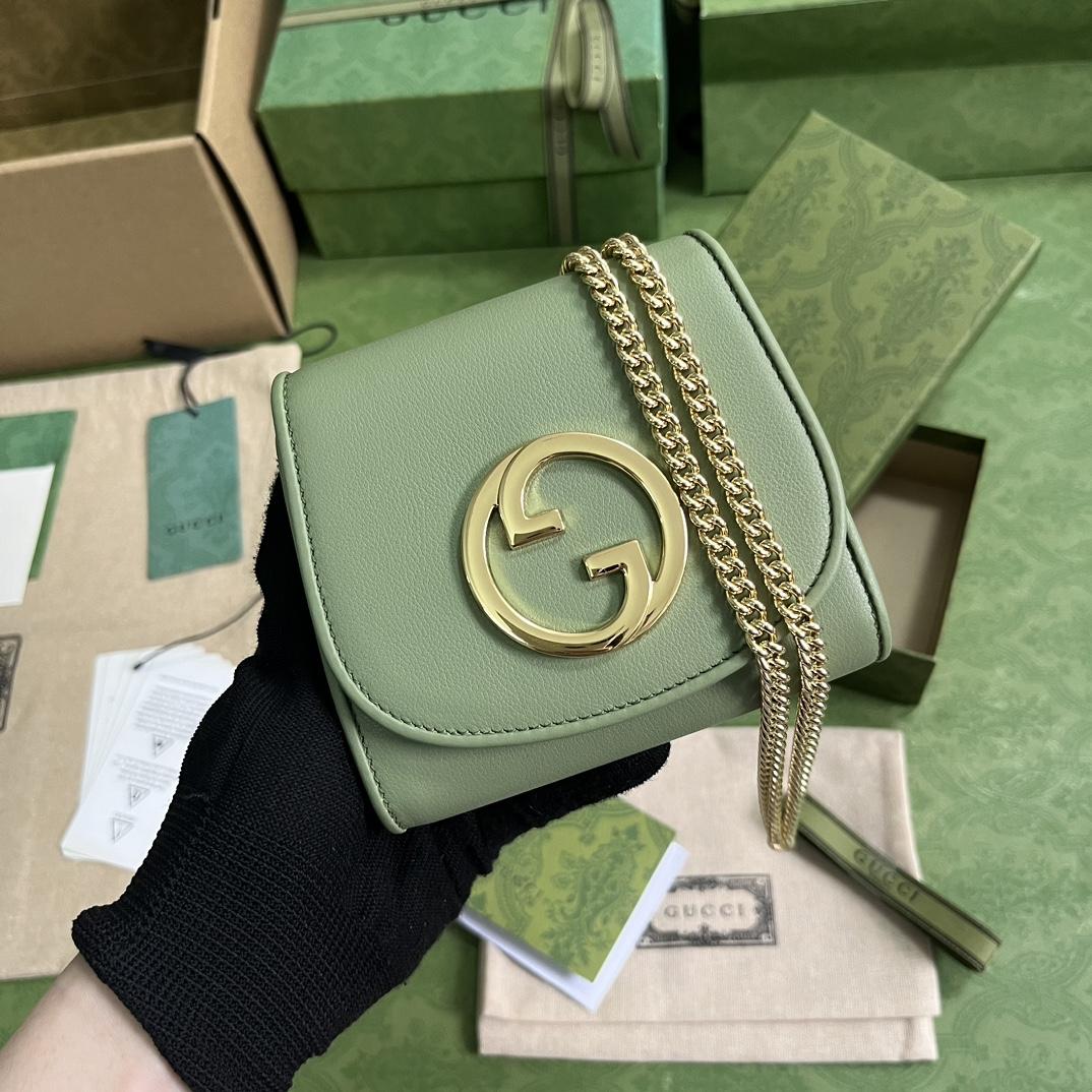 Gucci Blondie Medium Chain Wallet(12.5-11-2.5cm) - DopestKickz