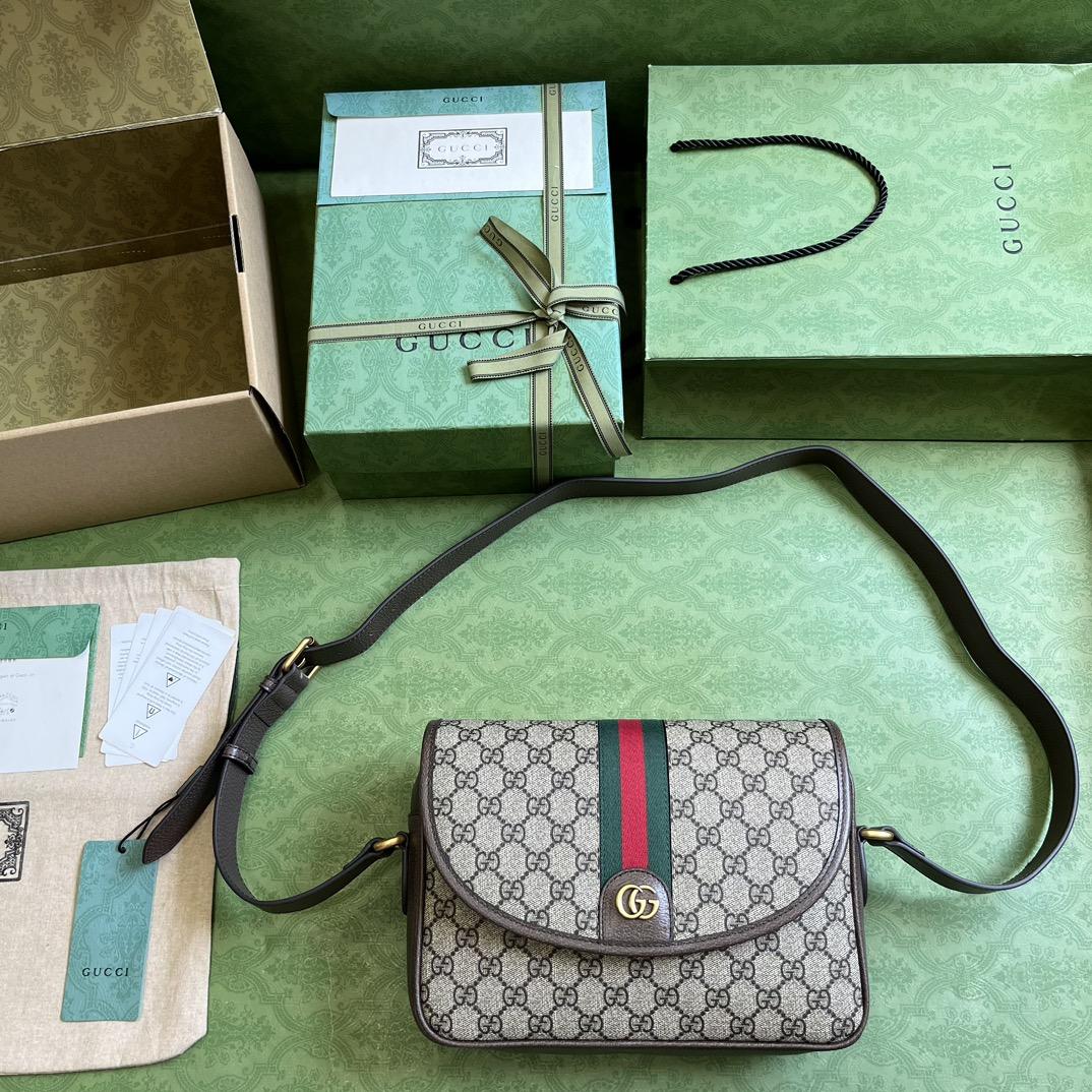 Gucci Ophidia Messenger Bag  (27-20-7cm) - DopestKickz