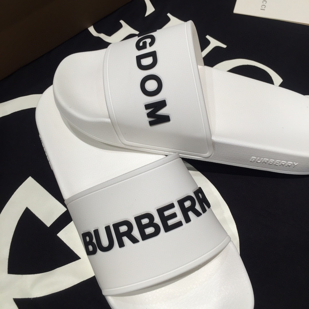 Burberry Women's Kingdom Slide Sandals - DopestKickz