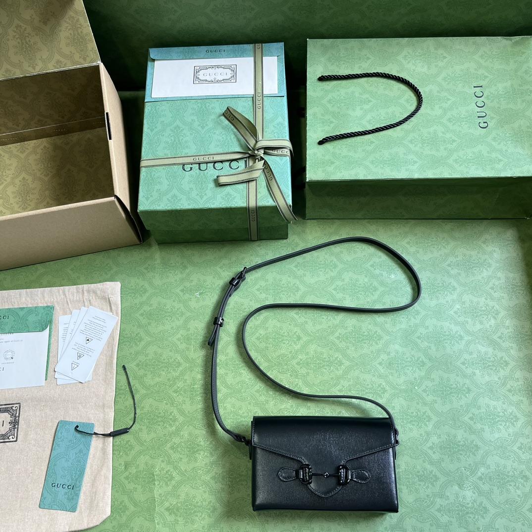 Gucci Horsebit 1955 Mini Bag(18-12-5cm) - DopestKickz