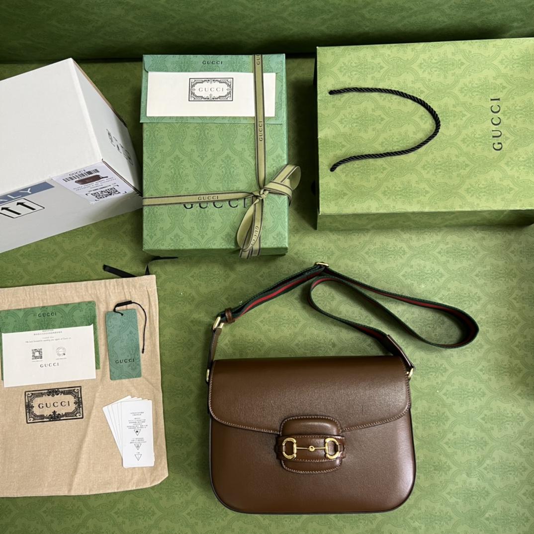 Gucci Horsebit 1955 Mini Bag(30*21*7.5cm)   - DopestKickz
