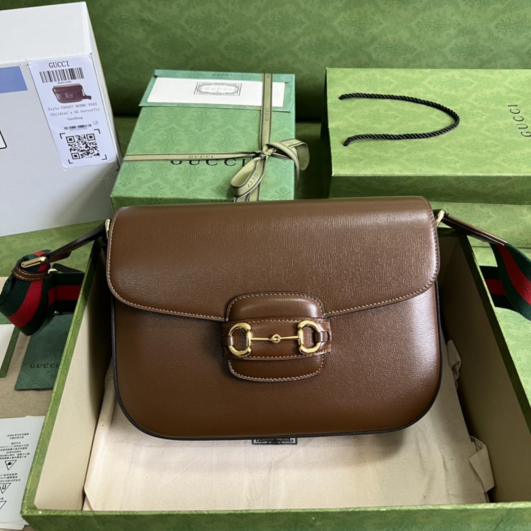 Gucci Horsebit 1955 Mini Bag(30*21*7.5cm)   - DopestKickz