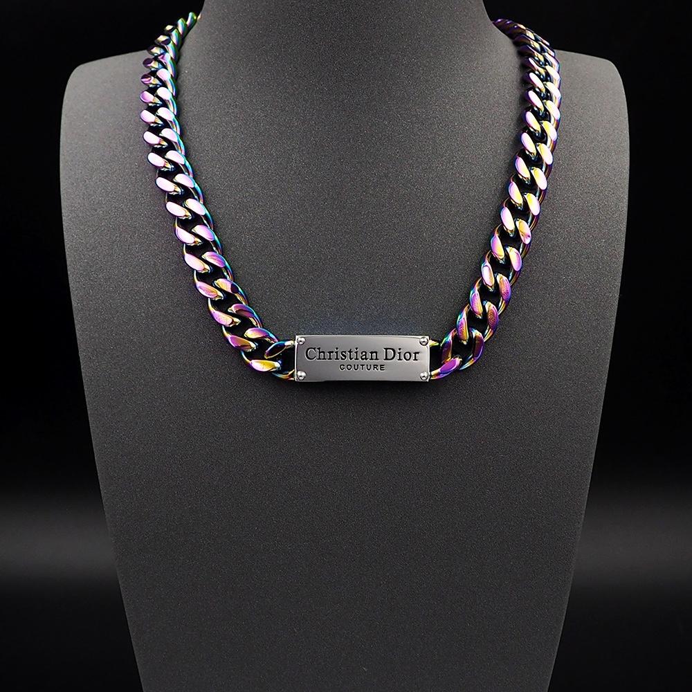 Dior Couture Chain Link Necklace  - DopestKickz