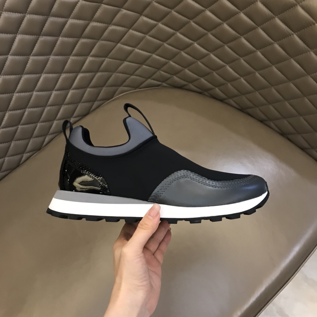 Ferragamo Men's Columbia Slip-on Sneakers - DopestKickz