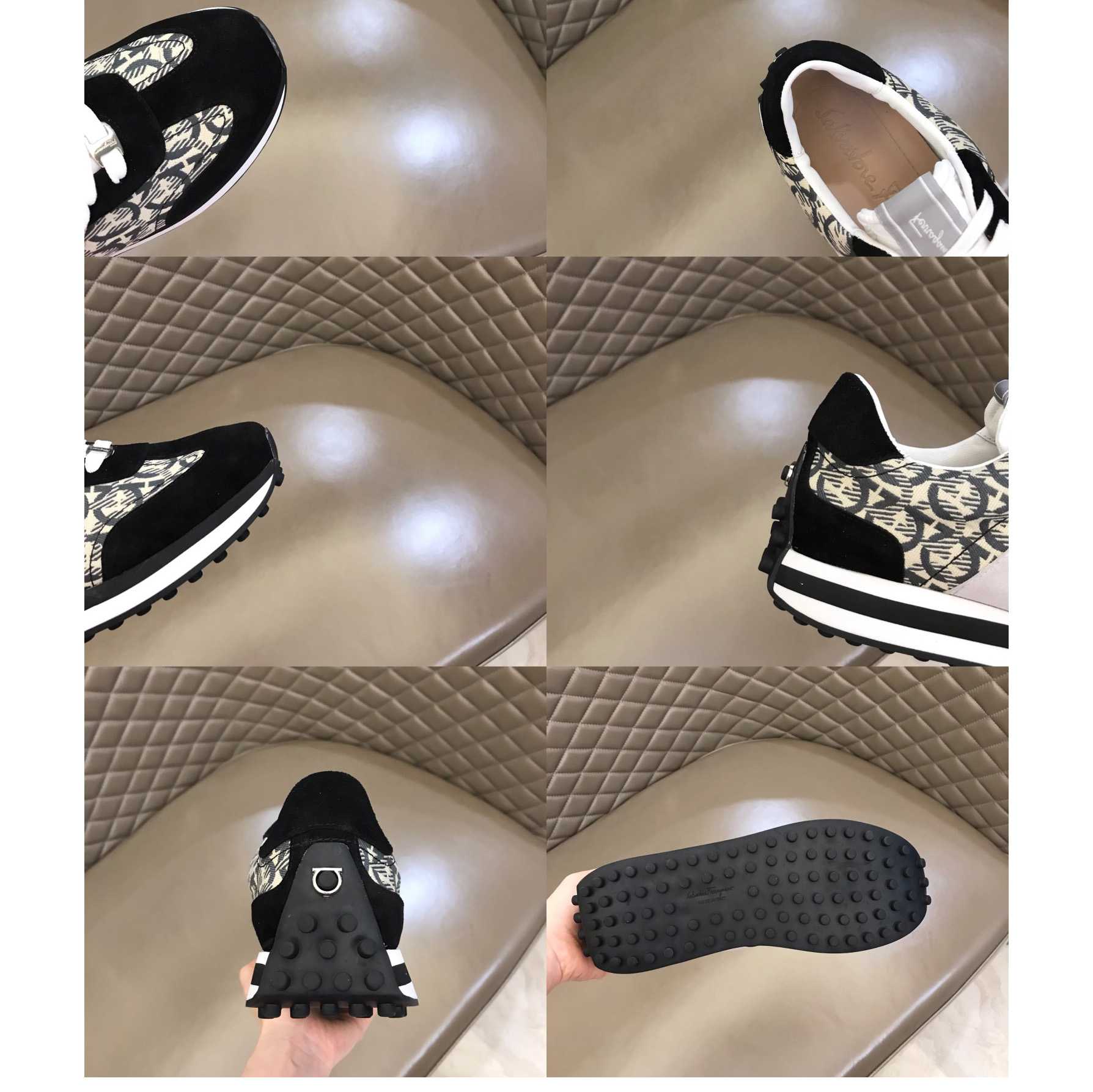 Ferragamo Fabric low-top Sneakers - DopestKickz