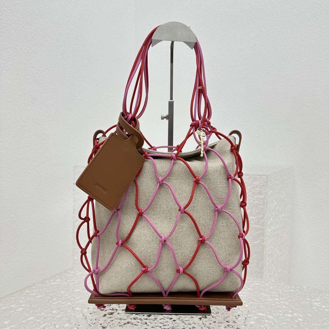 Jacquemus Le Petit Filet Pralu Tote Bag (10x27x21cm) - DopestKickz
