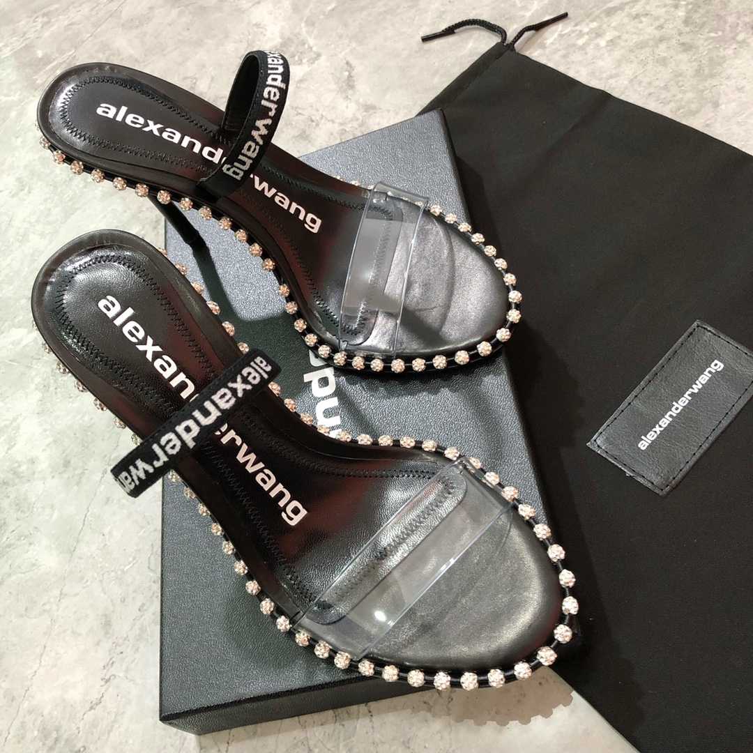 Alexander Wang Nova Pvc Strap Sandal   - DopestKickz