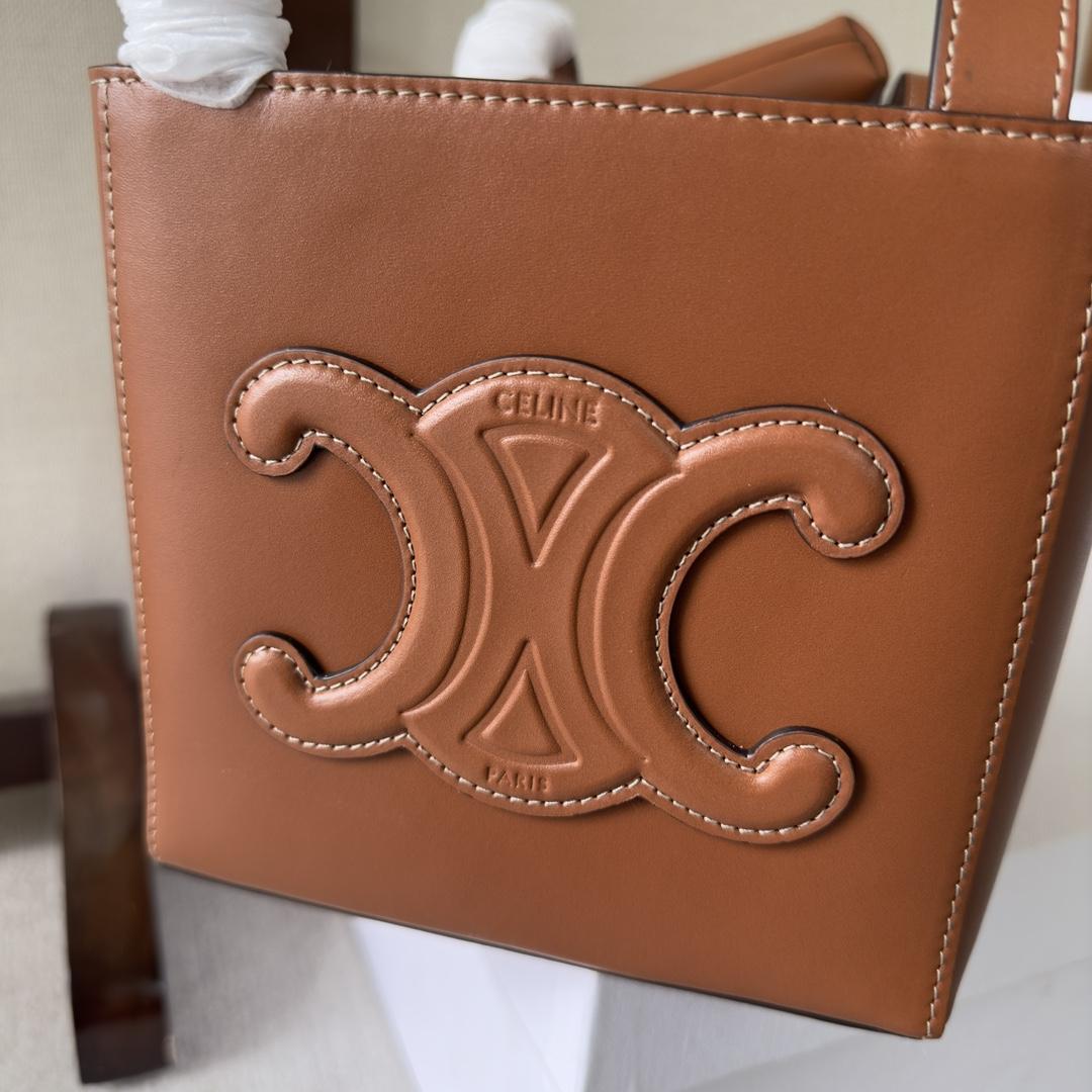 Celine Cube Bag Cuir Triomphe In Shiny Calfskin (15-15-15cm) - DopestKickz