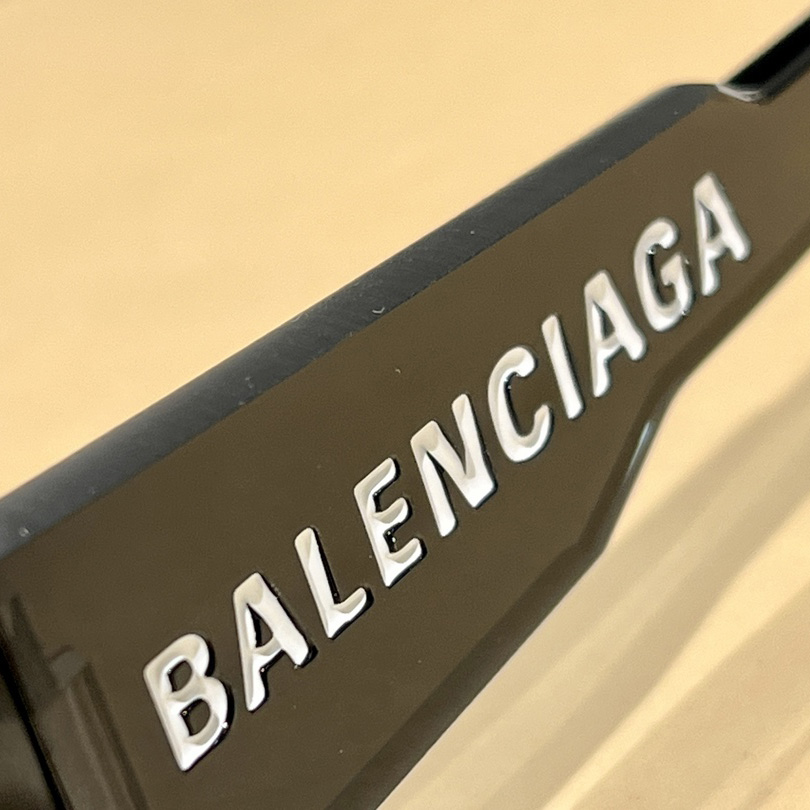 Balenciaga Mono Rec Sunglasses     BB0041S - DopestKickz