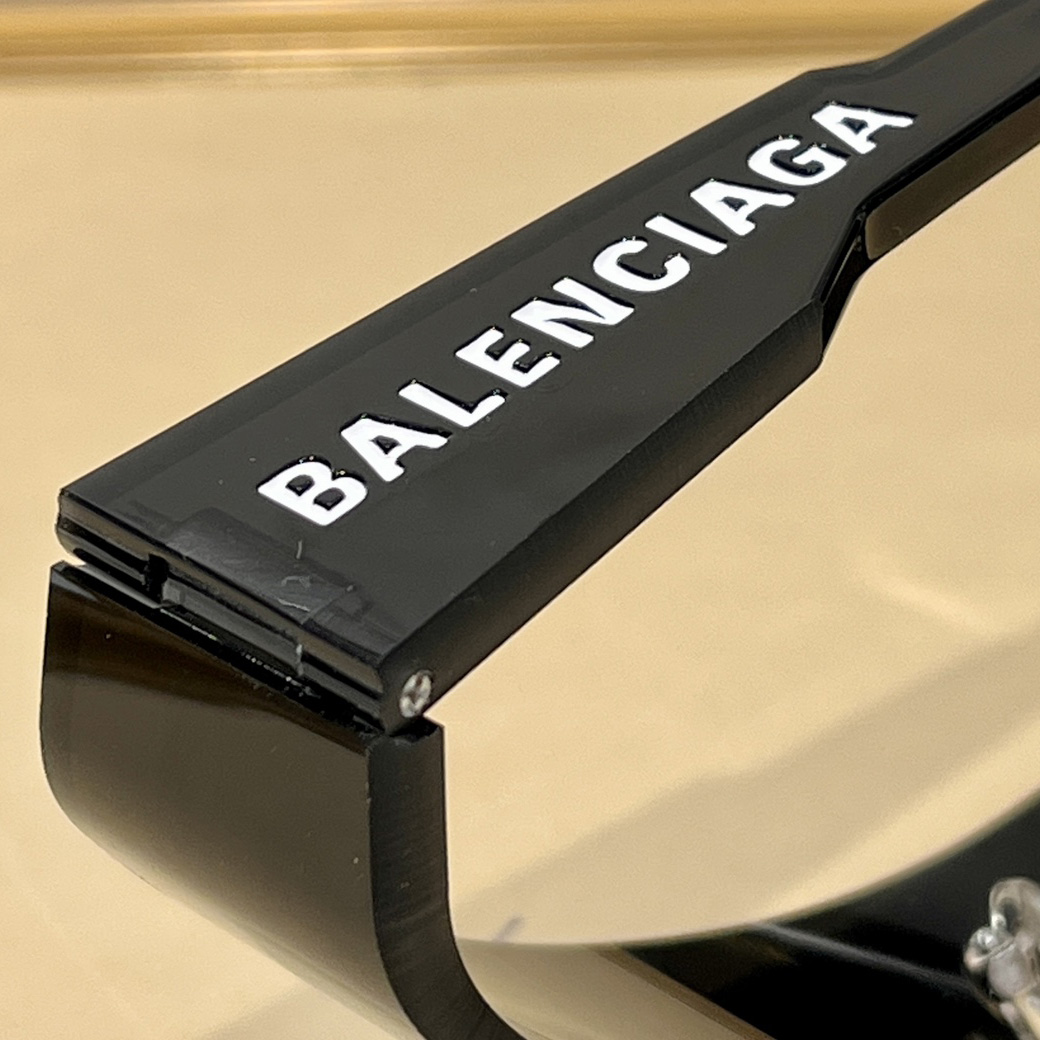 Balenciaga Mono Rec Sunglasses     BB0041S - DopestKickz