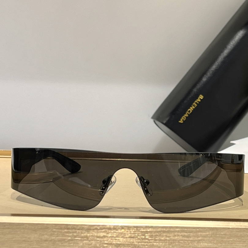 Balenciaga Mono Rec Sunglasses     BB0041S - DopestKickz