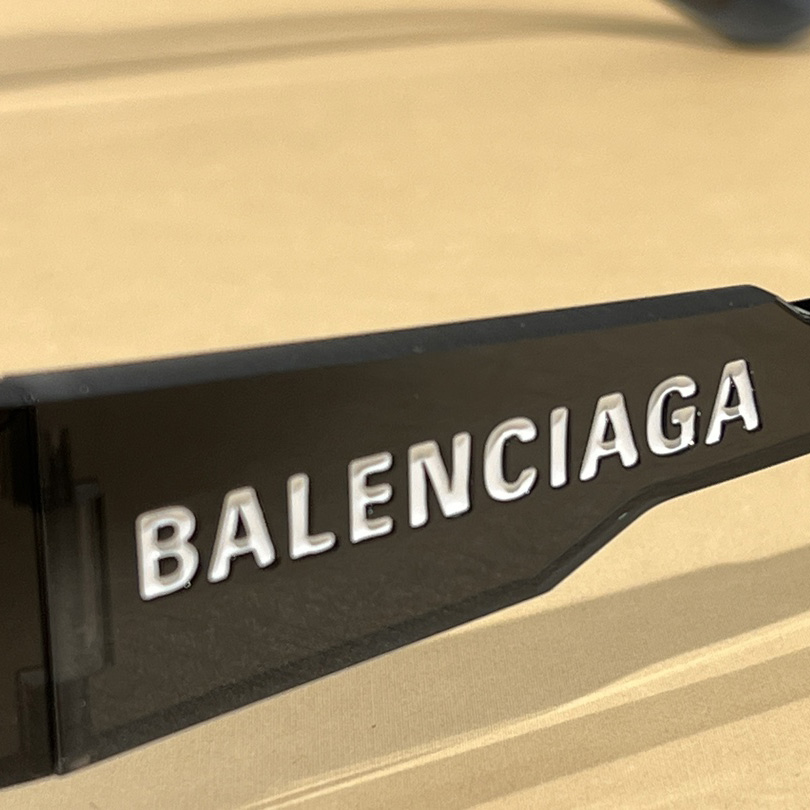 Balenciaga Mono Rec Sunglasses     BB0041S - DopestKickz